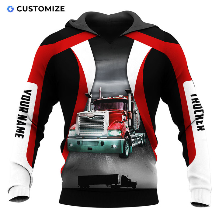 Personalized Gifts 3D All Over Print Shirts For Trucker TK31