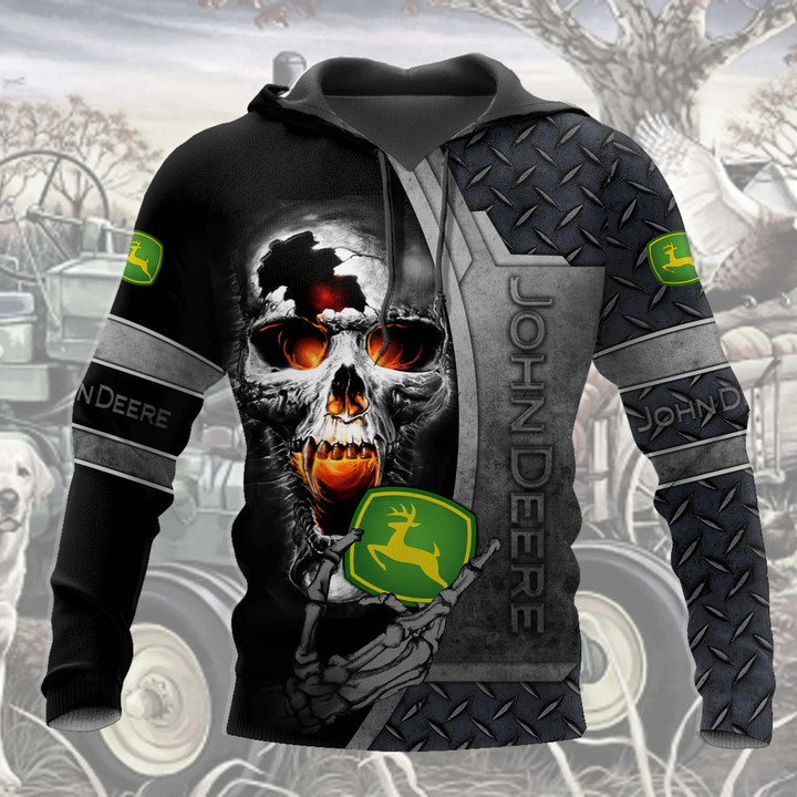 JD Tractor 3D All Over Printed Shirts JD91