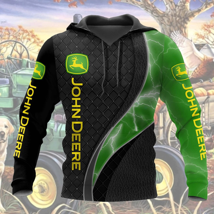 JD Tractor 3D All Over Printed Shirts JD92