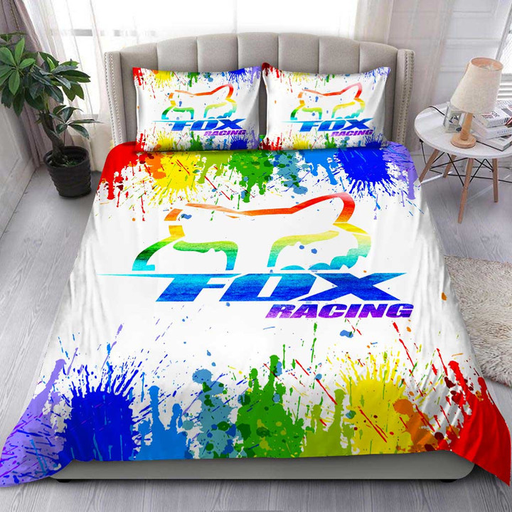 FX Racing Colorful Logo Brand Bedding Set NTH295