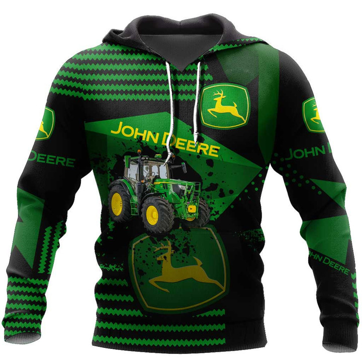 JD Tractor 3D All Over Printed Shirts HH11JD
