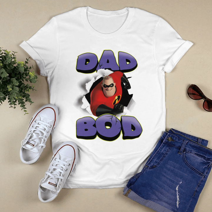 Men's The Incredibles Dad Bod T-Shirt 2