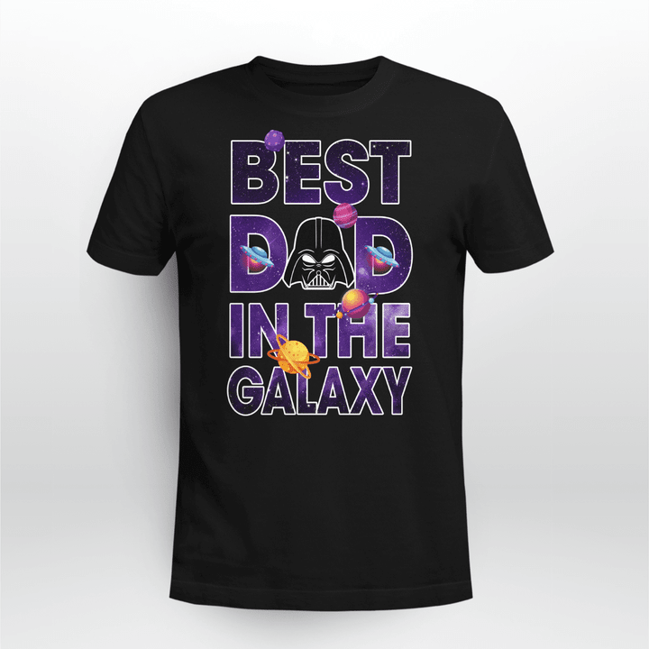 Star Wars Best Dad in the Galaxy Darth Vader T Shirt