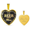 To My Beer Loving Mom Gold