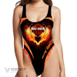 3D Women Backless Swimsuit AOP032701QNTHO