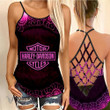 [Limited Edition] Criss Cross Open Back Camisole Tanktop AOP2104056THO