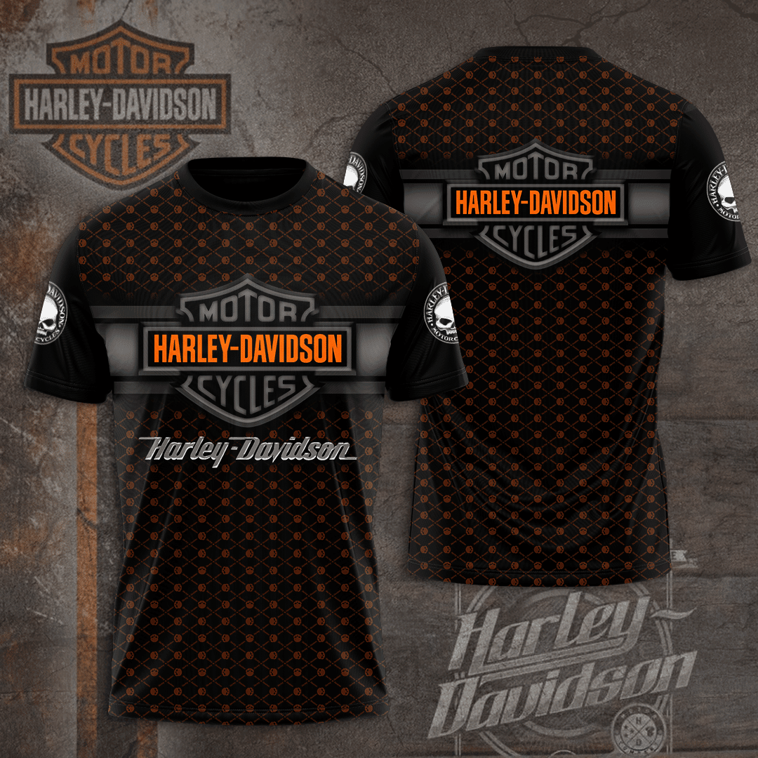 HARL-DAVI MOTORCYCLE ALL OVER PRINTED CLOTHES hd010703