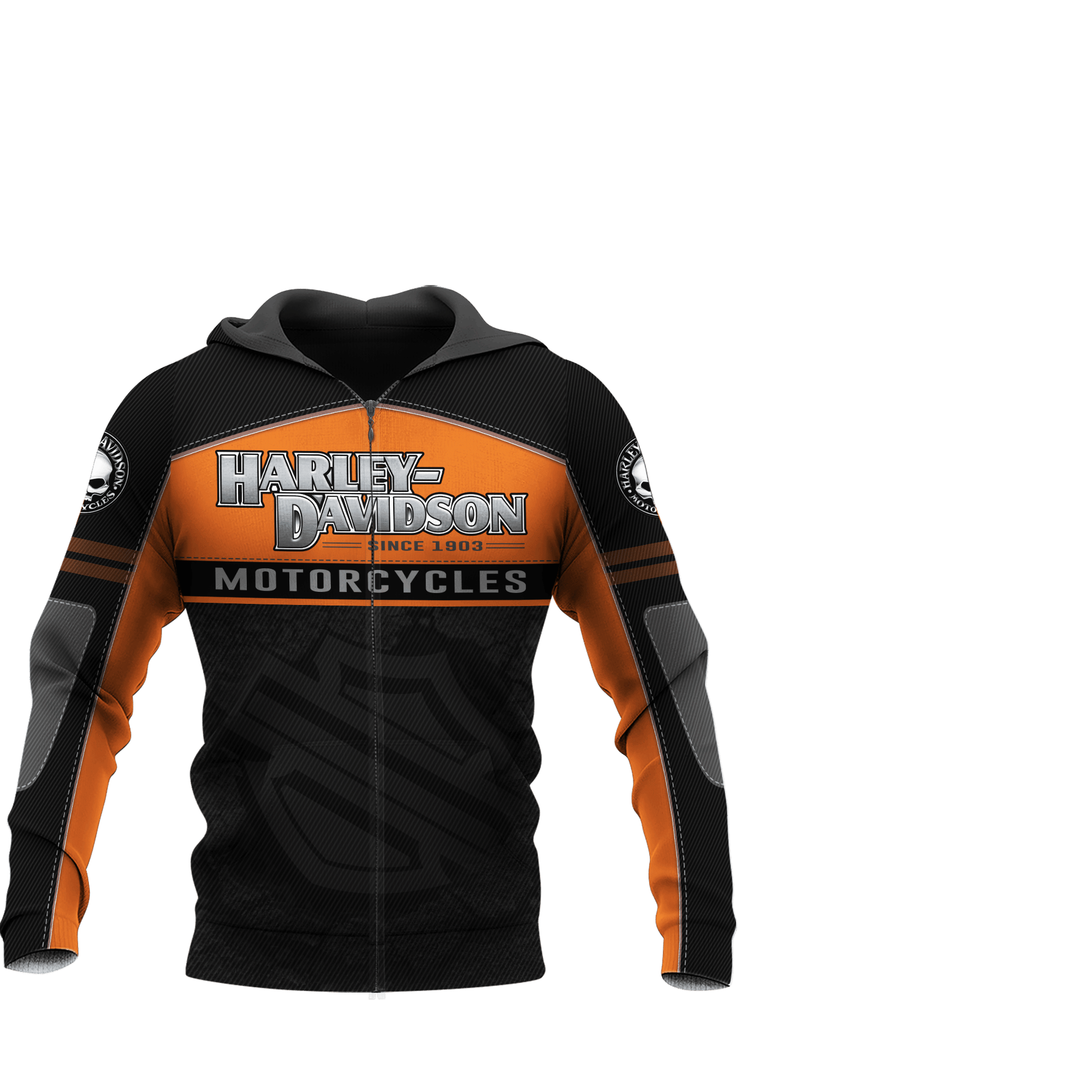 Harl-Davi Motorcycle HD035 all over printed clothes