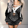 HD 3D New Criss Cross Sweater Dress AOP20121509HNC