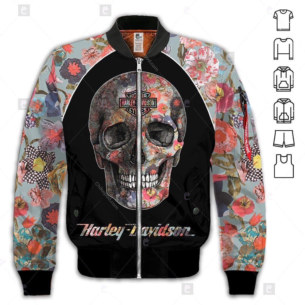HARL-DAVI MOTORCYCLE ALL OVER PRINTED CLOTHES hd040416