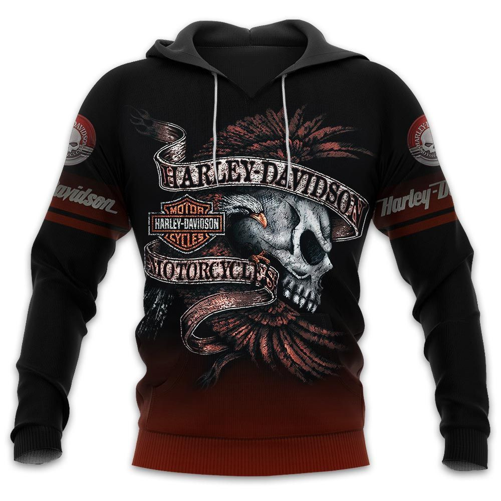 HARL-DAVI MOTORCYCLE ALL OVER PRINTED CLOTHES hd160510