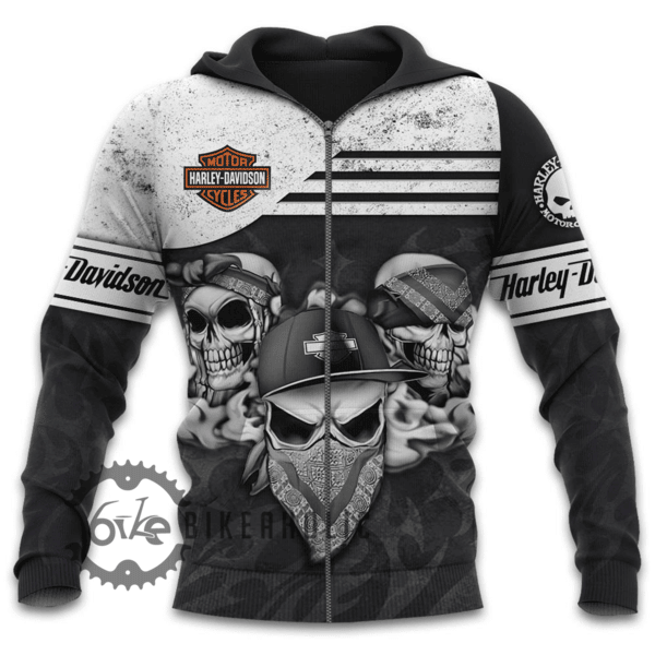 HARL-DAVI MOTORCYCLE ALL OVER PRINTED CLOTHES HD300516