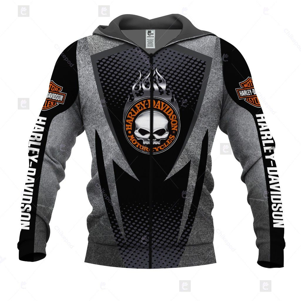 HARL-DAVI MOTORCYCLE ALL OVER PRINTED CLOTHES hd240608