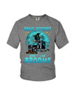 Trucker Halloween - Some Witches Don't Like Brooms Athletic Heather