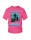 Trucker Halloween - Some Witches Don't Like Brooms Cyber Pink