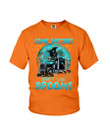 Trucker Halloween - Some Witches Don't Like Brooms Burnt Orange