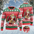 Football Lovers Gift Merry Christmas All Over Print Sweater