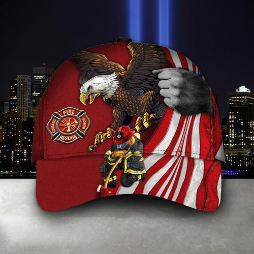 Firefighter Fire Fighter Firefi Fireman Dept Station Gift Cap Hat