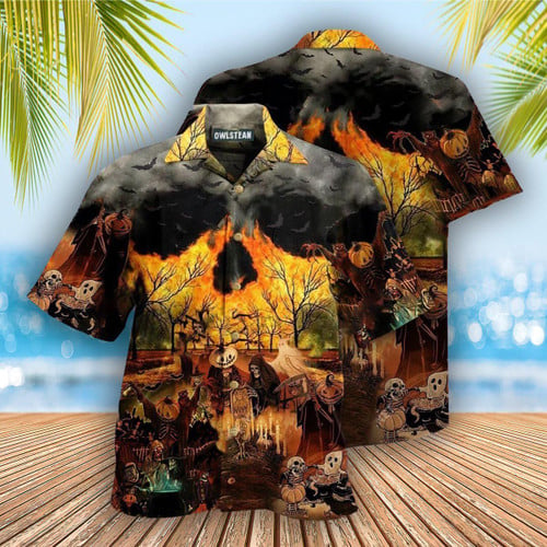 Halloween Party Edition - Hawaiian Shirt - HAWS16FNN100721