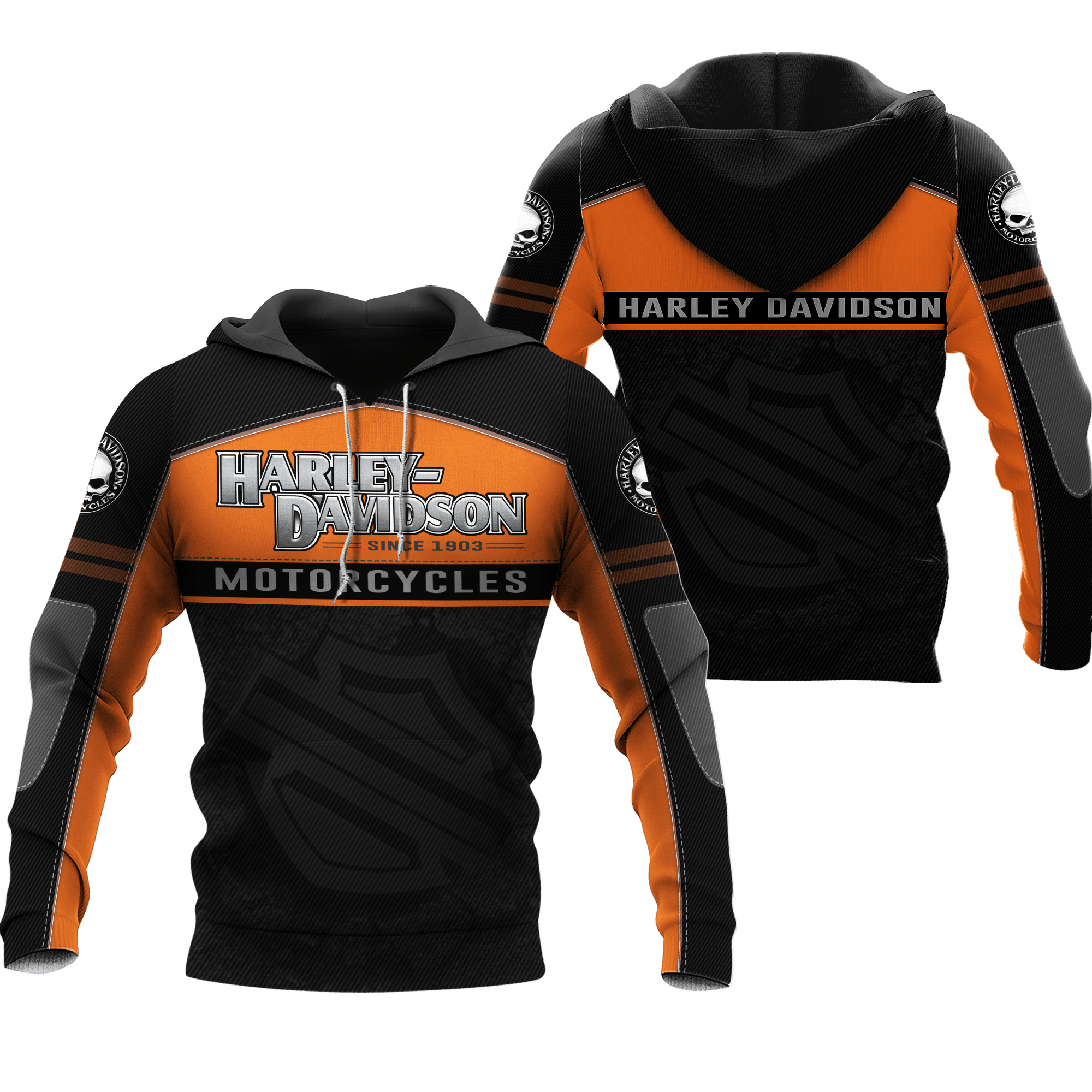 Harl-Davi Motorcycle HD035 all over printed clothes