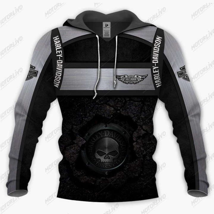 Harl-Davi Motorcycle HD057 all over printed clothes