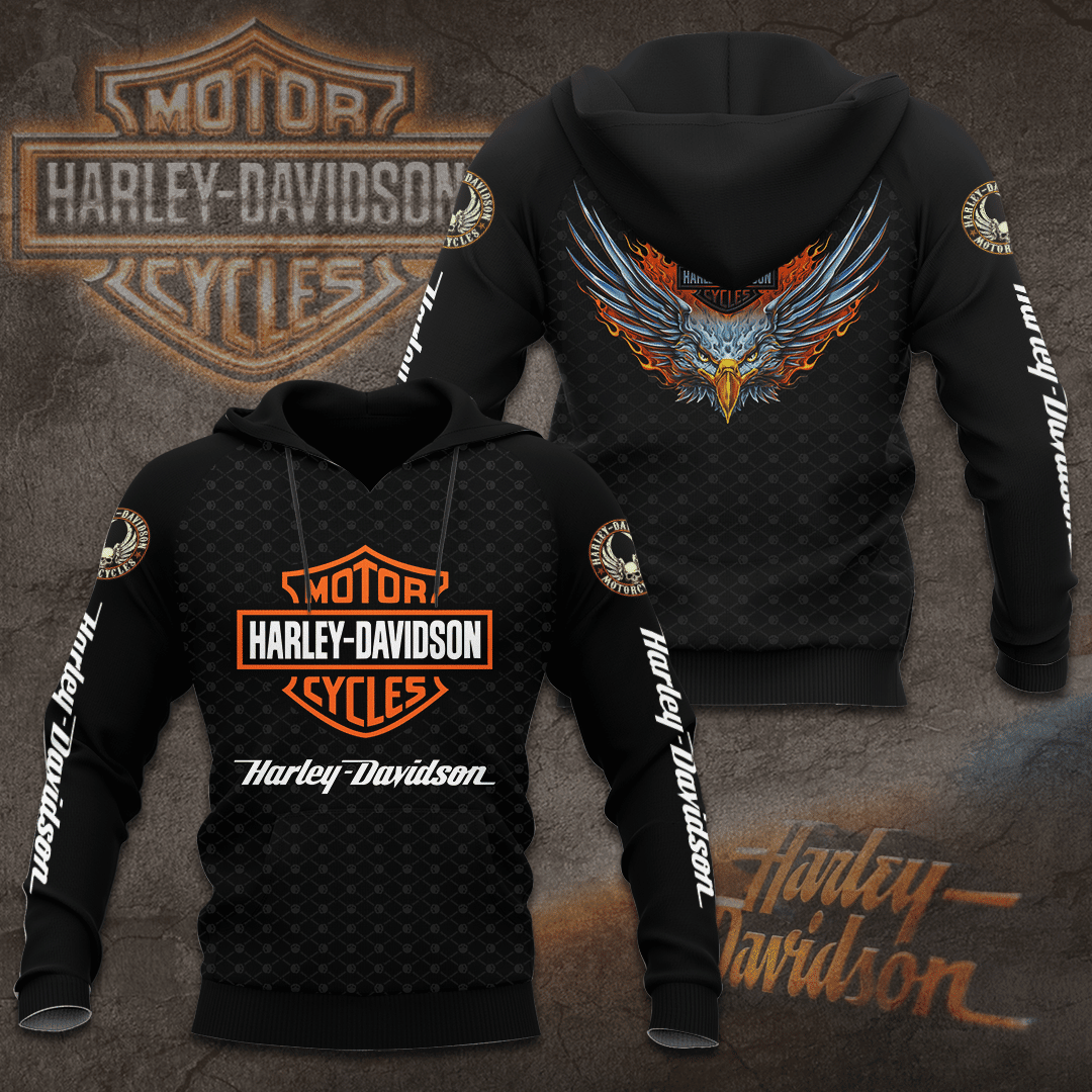 HARL-DAVI MOTORCYCLE ALL OVER PRINTED CLOTHES hd010704