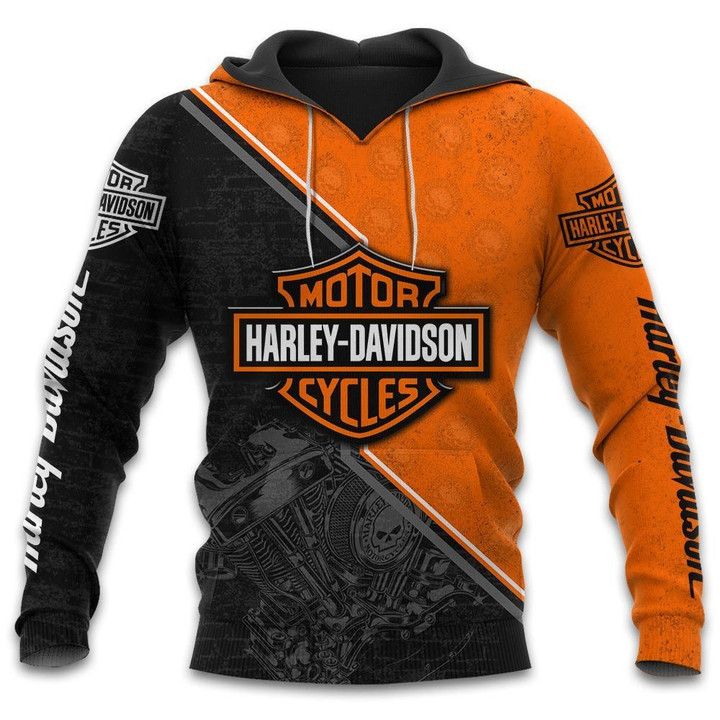 HARL-DAVI MOTORCYCLE ALL OVER PRINTED CLOTHES HD301056