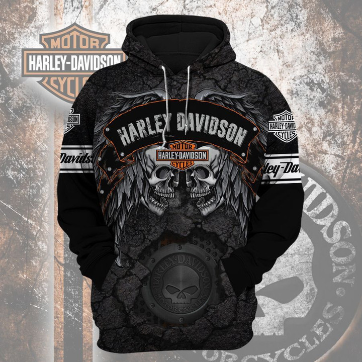 HARL-DAVI MOTORCYCLE ALL OVER PRINTED CLOTHES hd230702