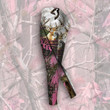 Country Girl Legging and Tank Top Pink and White Camo