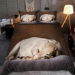 White Horse Sleeping 3D Printed Bedding Set