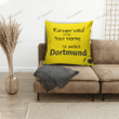 Borussia Dortmund Personalised Pillow (with inner) PM45 - LH