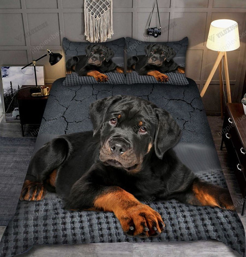Love Rottweiler 3D All Over Printed Bedding Set