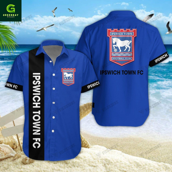 Ipswich Town F.C 3D Full Printing Hawaii Shirt Set PM2462 - LH