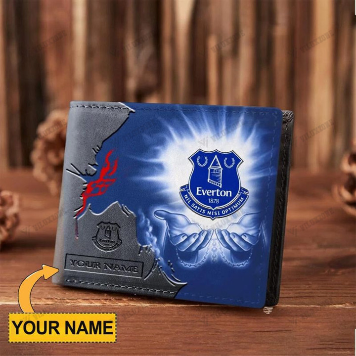Everton F.C Full-front Printed Men Wallet PM581 - LH
