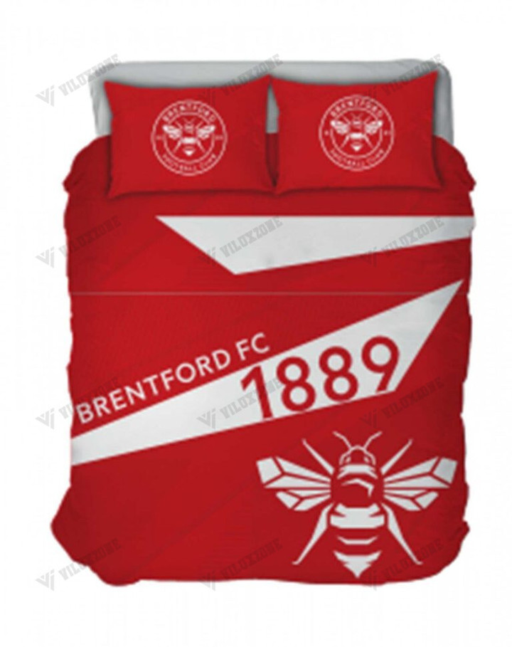 Brentford FC Red Bedding Set - LH