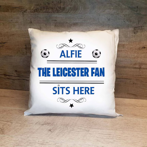 Leicester City F.C. Personalised Pillow (with inner) PM34 - LH