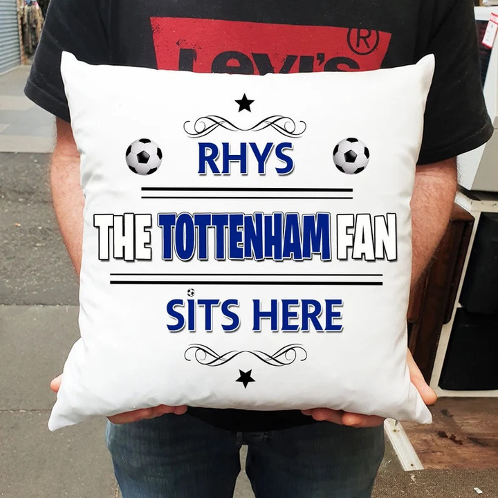 Tottenham Hotspur F.C. Personalised Pillow (with inner) PM34 - LH