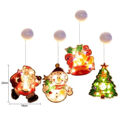 Claus Led Santa Suction Cup Window