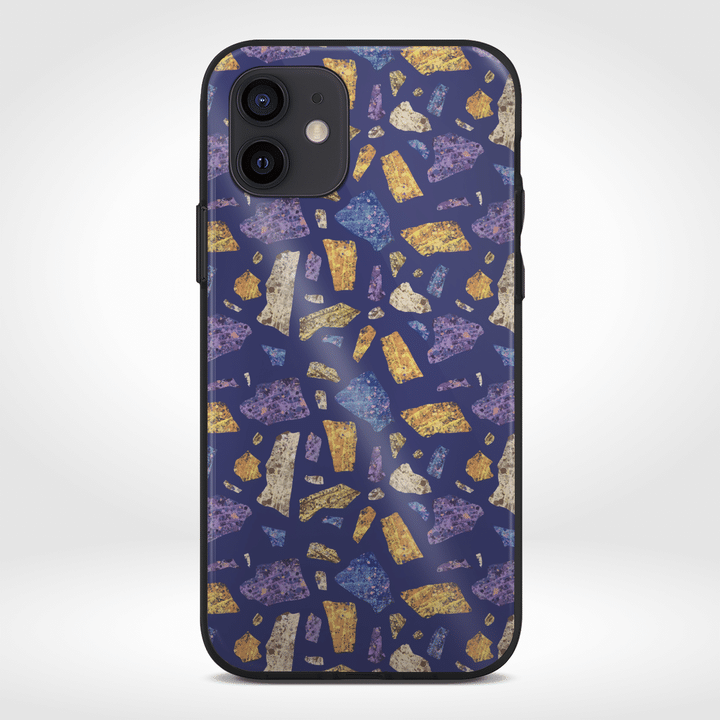 Painted Colorful Terrazzo Pattern Phone Cases