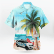 DLSI0811BC01 Sanibel, Lee County, Florida, Sanibel Police Department Ford Police Interceptor Utility Hawaiian Shirt