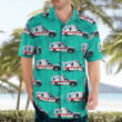 TRHH0311BC10 Lee County, Kentucky, Lee County EMS Hawaiian Shirt