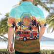 DLTT1311BC06 Mechanicsville, St. Mary's County, Maryland, Mechanicsville Volunteer Fire Department Hawaiian Shirt