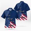 KAHH2004BG07 Wisconsin Air National Guard 115th Fighter Wing F-16 Fighting Falcon 4th of July Hawaiian Shirt