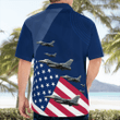 KAHH2004BG07 Wisconsin Air National Guard 115th Fighter Wing F-16 Fighting Falcon 4th of July Hawaiian Shirt