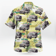 DLTD2704BG06 San Leandro, California, Royal Ambulance Hawaiian Shirt