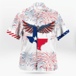 NLMP1805BG05 Texas Eagle Flag 4th Of July Hawaiian Shirt