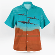 DLTD1805BG02 Australia, Darwin Aviation Museum, Boeing B-52G Stratofortress Hawaiian Shirt