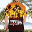 DLTT2405BG02 Slidell, Louisiana, St. Tammany Fire Protection District #1 Hawaiian Shirt