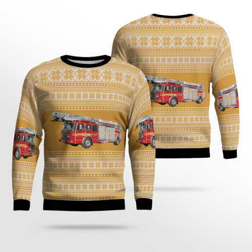 NNLT2909BC02 Canada Toronto Fire Services AOP Sweater