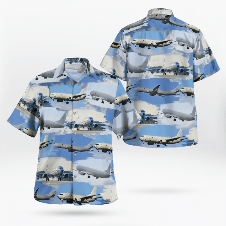 KAHH2405BG07 RAF Boeing P-8A Poseidon/MRA1 Hawaiian Shirt